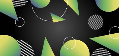 geometrik şekilli vektör soyut arkaplanı.