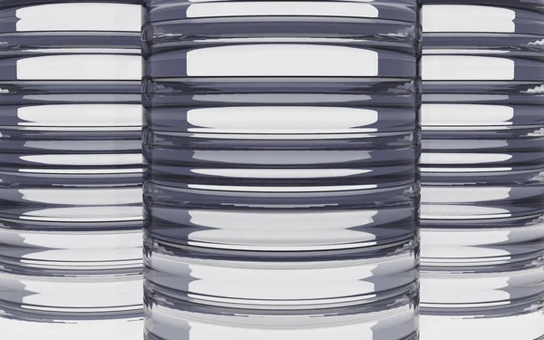 Cylindra szkło tło — Zdjęcie stockowe