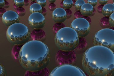 top yansıma gökyüzü kırmızı