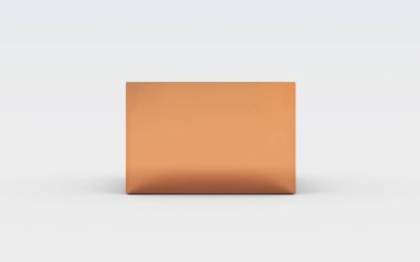 Bakır kutusu tepsi yan görünüm