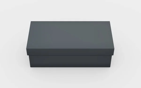 Черный ящик с высоким углом — стоковое фото