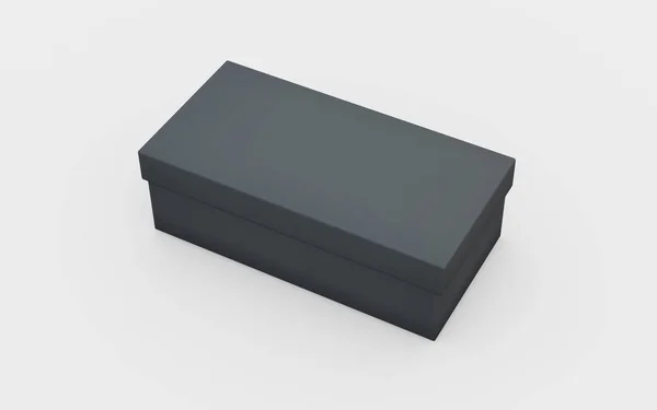 Caixa preta vista — Fotografia de Stock