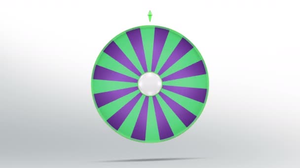 Lucky wheel style 4K — Stock Video