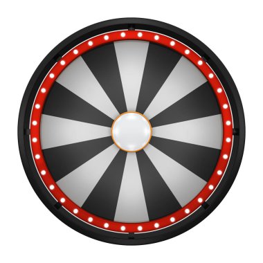 şanslı spin on altı siyah beyaz
