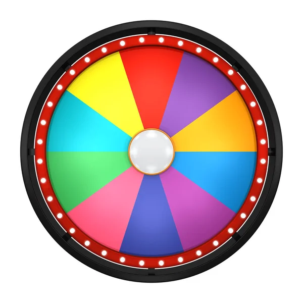 Lucky spin dziesięć czarny kolor — Zdjęcie stockowe