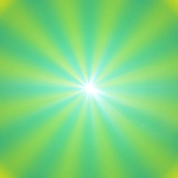 Star flare with Gradient Radial yellow color — Stock Photo, Image