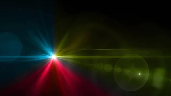 Farbe Stern-Effekt Hintergrund — Stockfoto