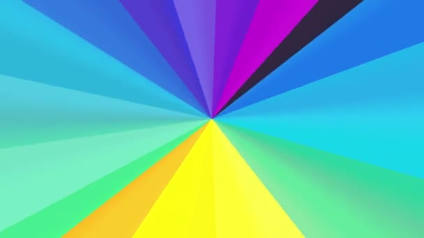 Spektrum koło kolorów — Wideo stockowe