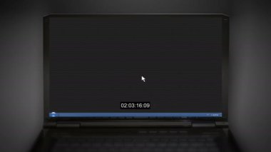 CCTV güvenlik kamera ile zaman kodu ve gürültü filtre efekti, kullanımı kolay ekleyin veya filtre video üzerinde ekran