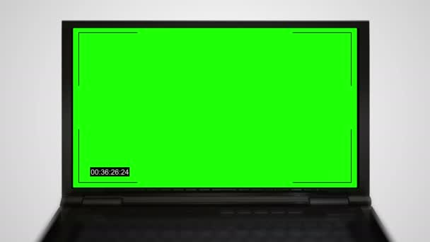 タイムコードエフェクト あなたのビデオを交換する使いやすいカラー Cctv セキュリティ カメラ — ストック動画