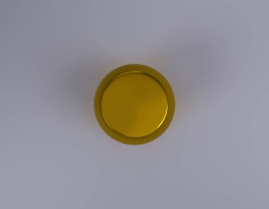 altın kavanoz ürün üst görünümü