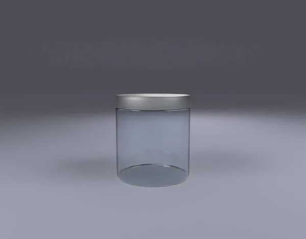 Glass Jar — стокове фото