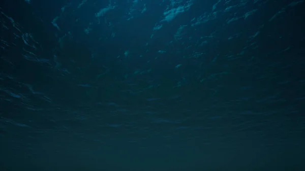 Falling into deep undersea — Stock Photo, Image