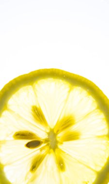 Makro limon meyve arka plan