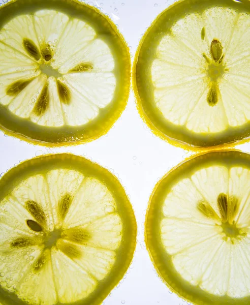 Macro of lemon background