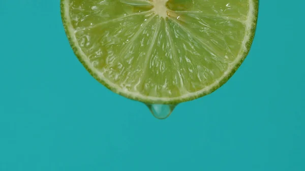 Honey Dripping Lemon — Stock Photo, Image