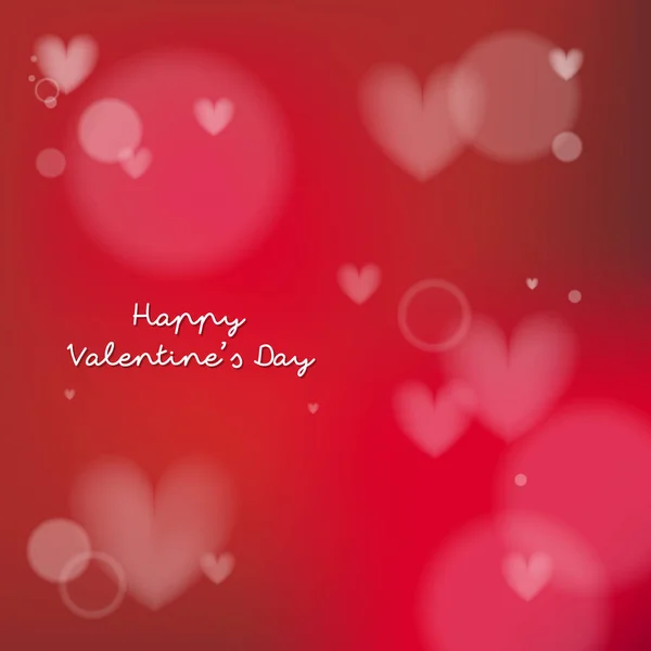 Счастливый День Валентинки Векторная Иллюстрация Красный Фон Орнаментами Будь Моей — стоковый вектор
