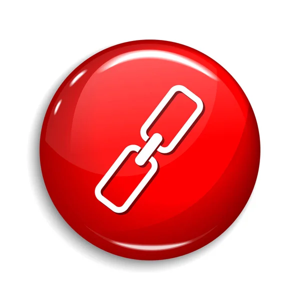 Link Round Vector Web Element Circular Button Icon Design — Stock Vector