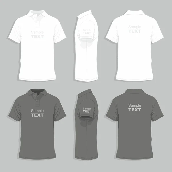 Modelo de design de camiseta masculina — Vetor de Stock