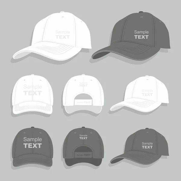 Gorra de béisbol. Vector — Vector de stock