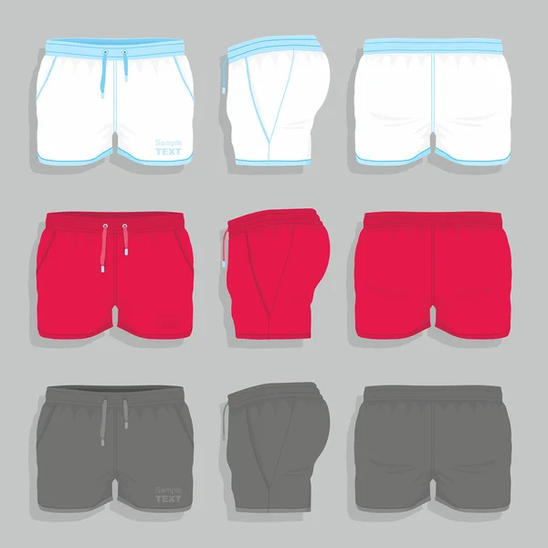 Shorts for menn – stockvektor