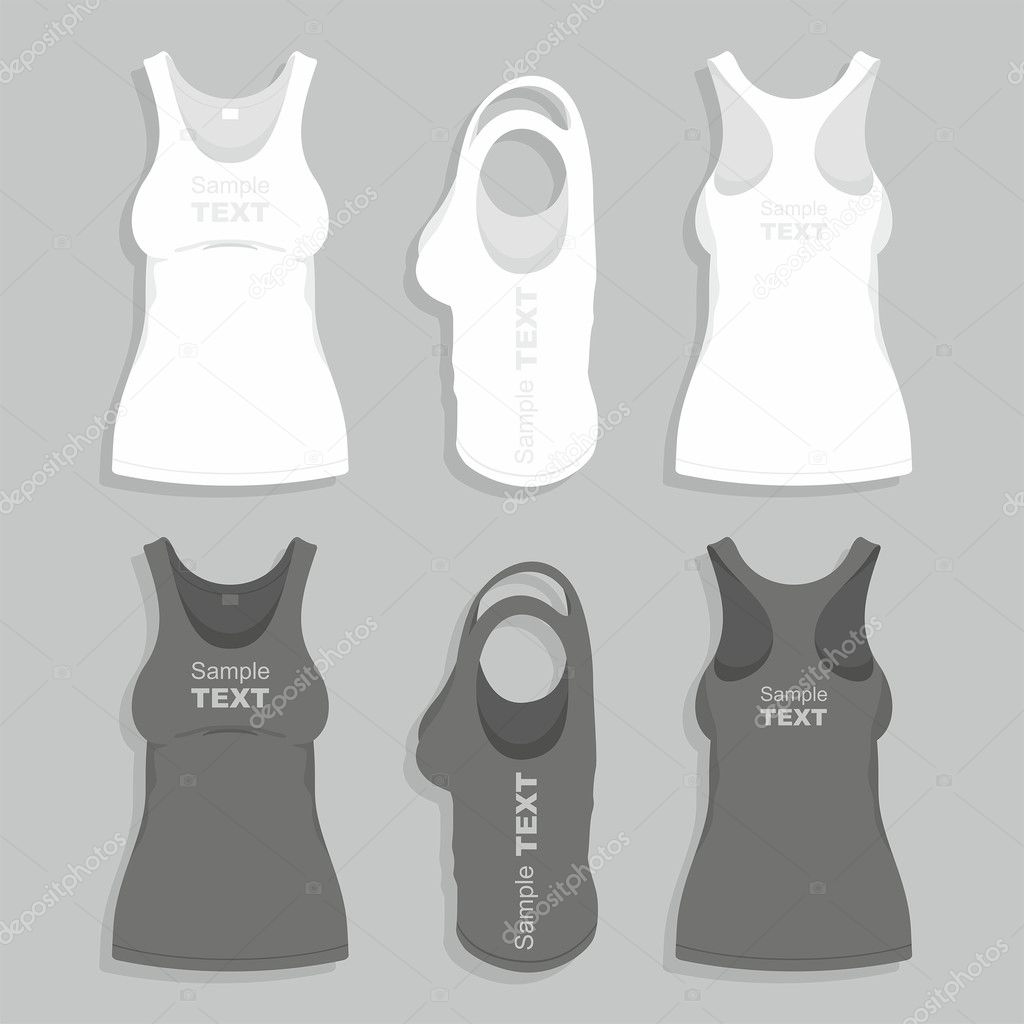 Women's tshirt. Vector Stock Vector Image by ©Volykievgenii 126756600