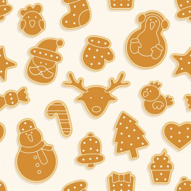 gingerbread seamless modeli