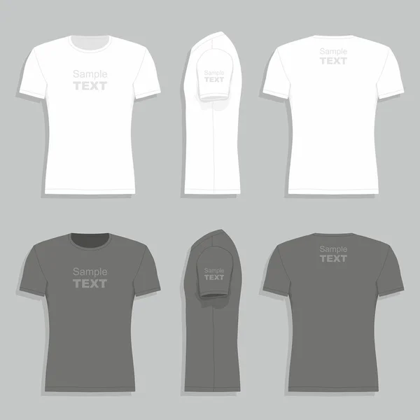 Modello di design t-shirt da uomo — Vettoriale Stock