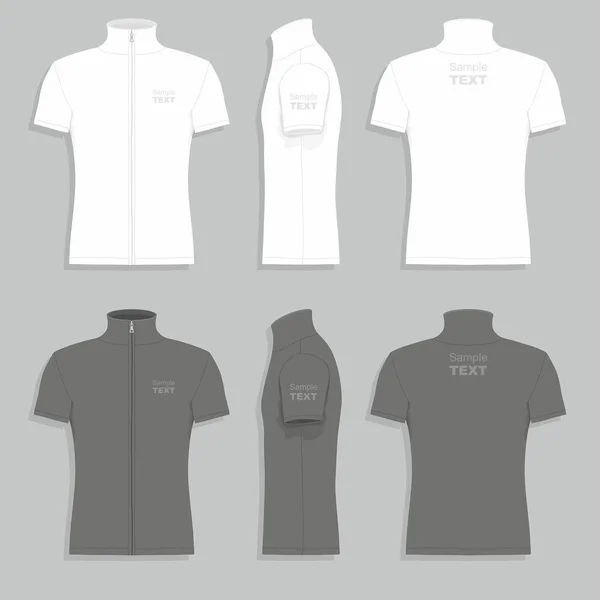 Men's t-shirt design template — Stock Vector
