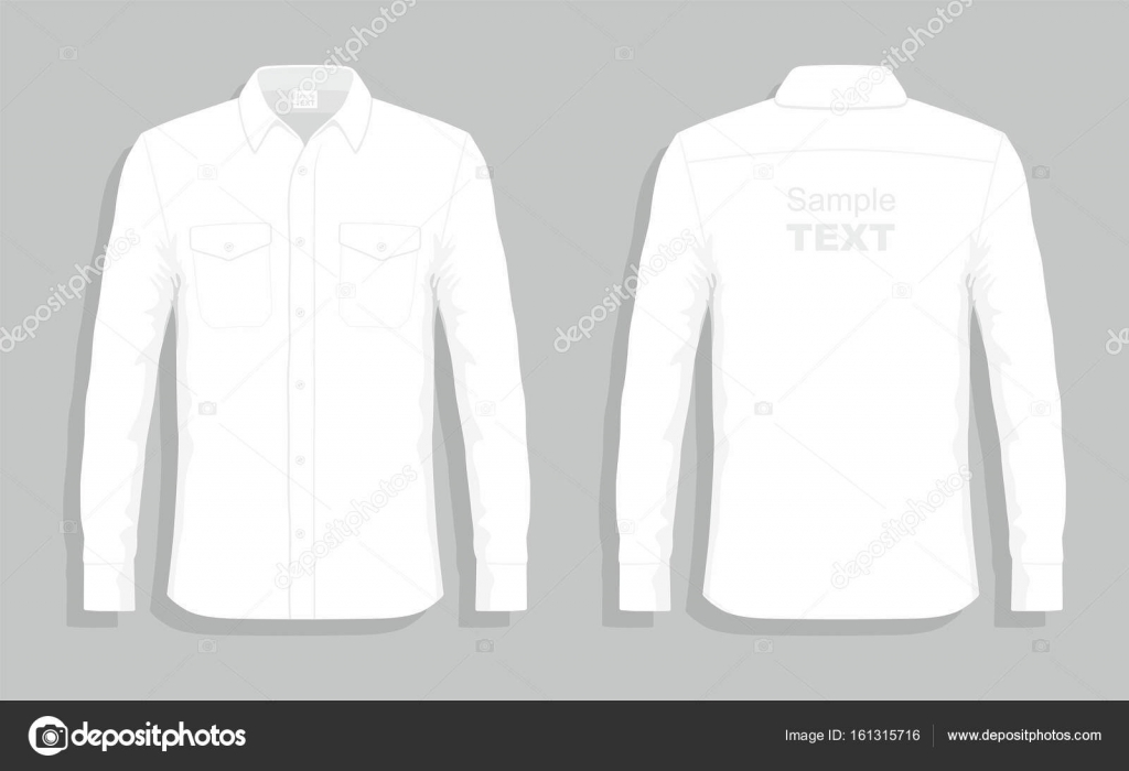 White dress shirts design template Stock Vector Image by ©Volykievgenii ...