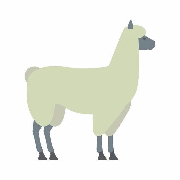 Icône vectorielle Lama — Image vectorielle