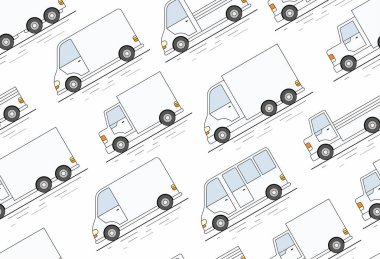 Teslimat Van seamless modeli
