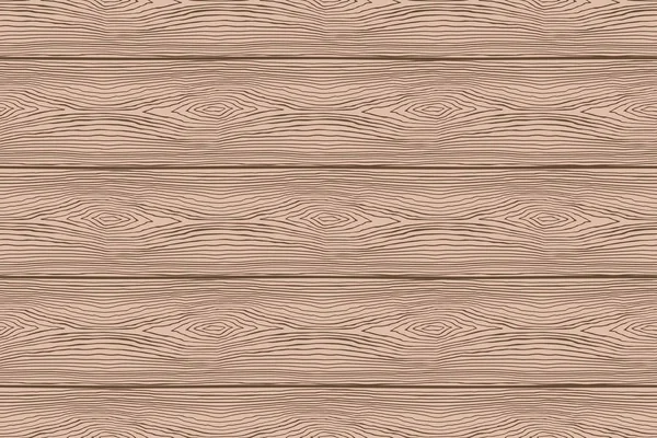 Бесшовный Рисунок Коричневых Деревянных Досок Шаблон Текстуры Дерева — стоковый вектор