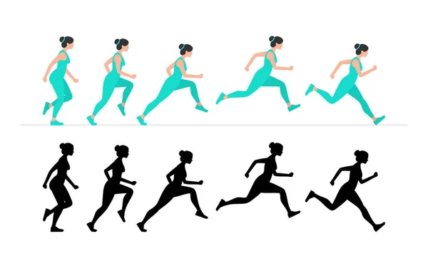 Person running animation Vector Art Stock Images | Depositphotos