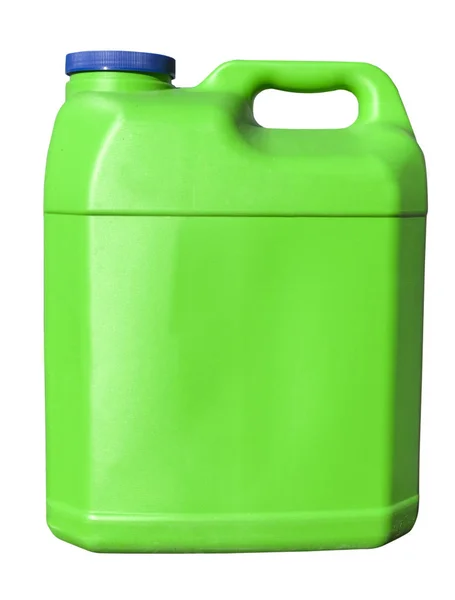 Pojemnik galon zielony — Zdjęcie stockowe
