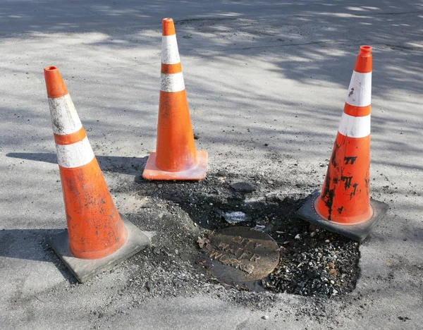 Street Repair Safety Cones