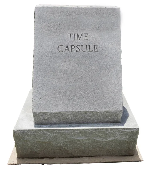 Granite Time Capsule — Stock Photo, Image