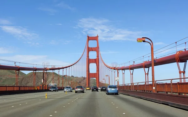 Przez most Golden Gate — Zdjęcie stockowe