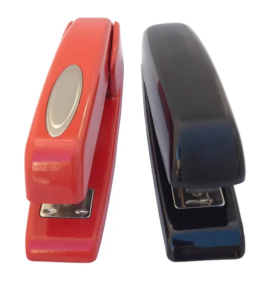 Red and Black Staplers — Stock Photo, Image