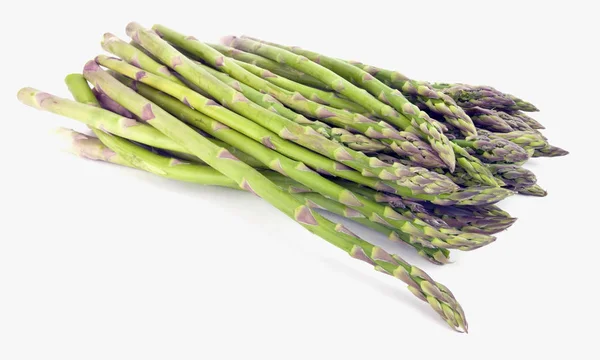 Lance di asparagi freschi — Foto Stock