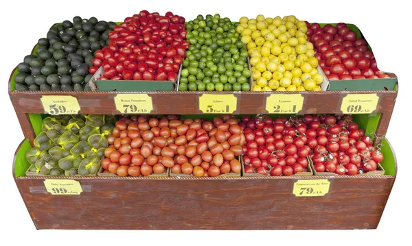 Stand de fruits et légumes — Photo