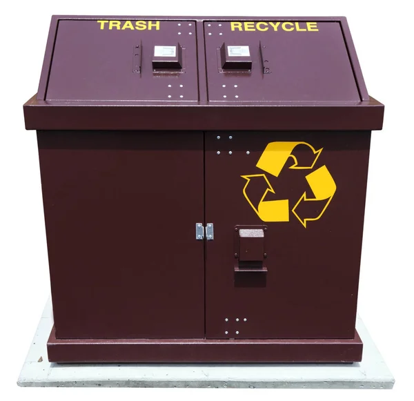 TRASH and RECYCLE Bin — Stock Photo, Image