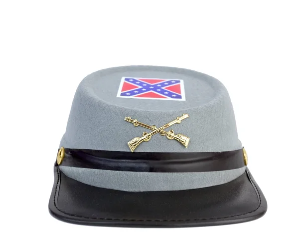 南北戦争の南軍の帽子 — ストック写真