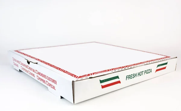 Κουτί πίτσας με αντίγραφο χώρου — Φωτογραφία Αρχείου