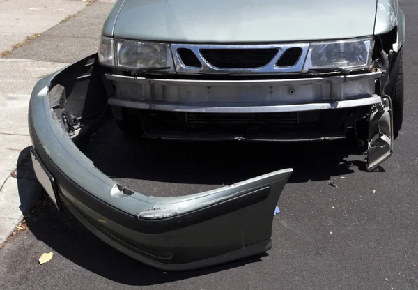 Auto Bumper Damage — Stock Photo, Image