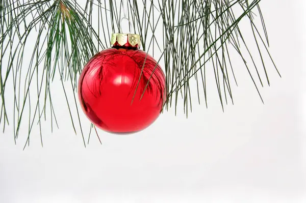 Red Christmas Tree Ornament Royalty Free Stock Images