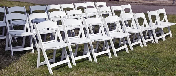 Ceremony Event Chairs on Lawn