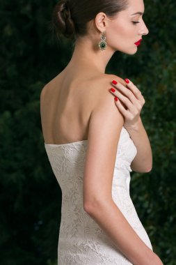 Vintage elbise gelin