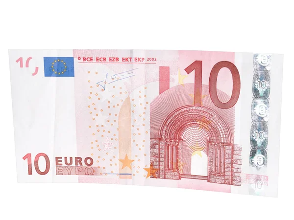 Encerramento das notas de euro — Fotografia de Stock