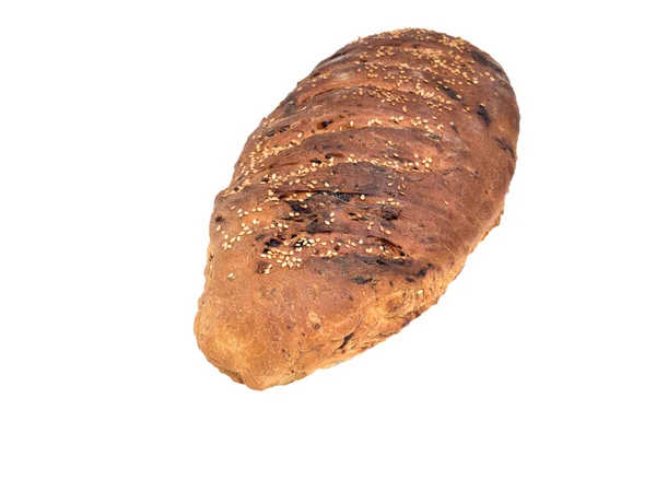 Hausgemachtes Weißbrot mit Rosinen — Stockfoto